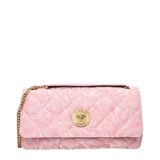 Sac à bandoulière Versace en tissu rose
