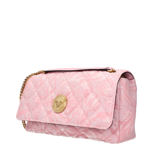 Sac à bandoulière Versace en tissu rose
