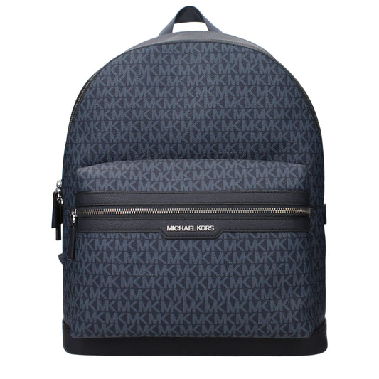 Mochila Michael Kors de tela azul