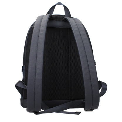 Mochila Michael Kors de tela azul