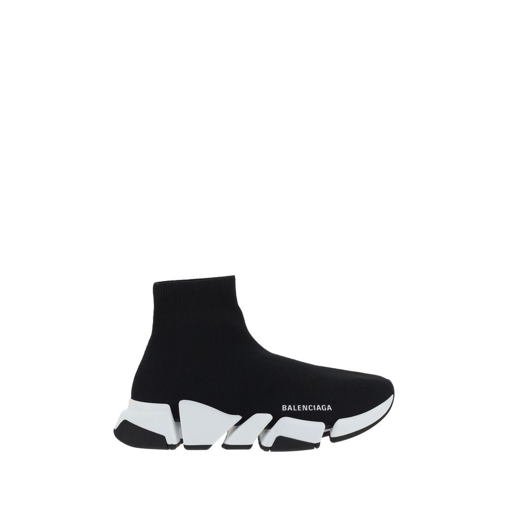 Balenciaga Zapatillas Deportivas De Poliéster Negro - Diseño Versátil
