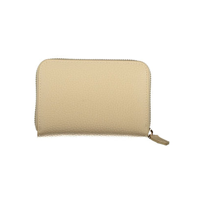 Cartera Mario Valentino beige de poliuretano para mujer