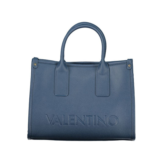 Bolso para Mujer de Poliuretano Azul Mario Valentino