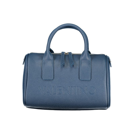 Bolso de mujer de poliuretano azul Mario Valentino