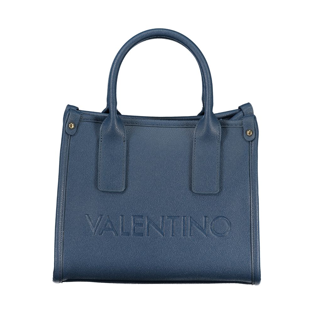 Bolso de mujer de poliuretano azul Mario Valentino