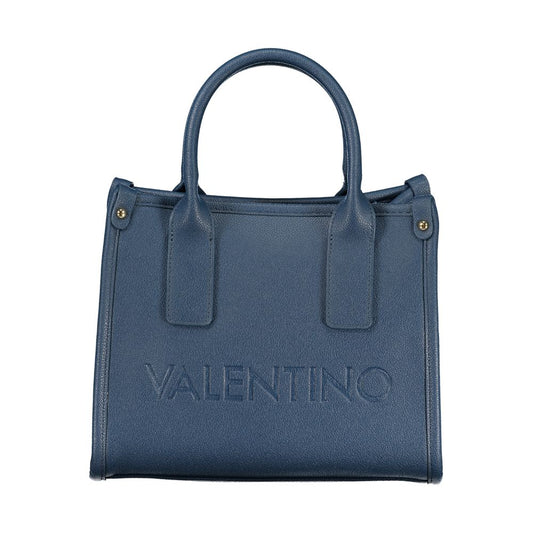 Bolso de mujer de poliuretano azul Mario Valentino
