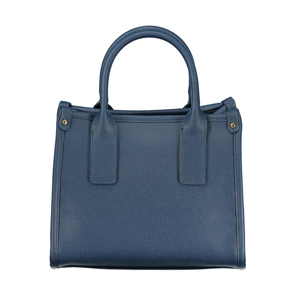 Bolso de mujer de poliuretano azul Mario Valentino