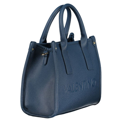 Bolso de mujer de poliuretano azul Mario Valentino