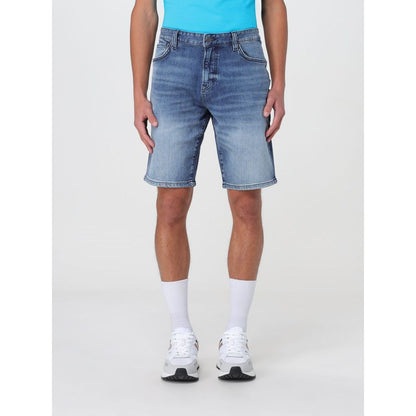 Hugo Boss Short en Jean Bleu pour un usage Quotidien