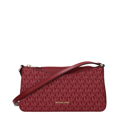 Bolso Cruzado Michael Kors Rojo de Tela