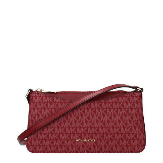 Bolso Cruzado Michael Kors Rojo de Tela