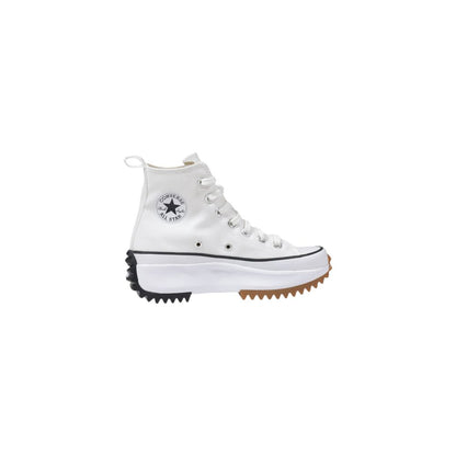 Zapatillas Converse de tela blanca de corte alto