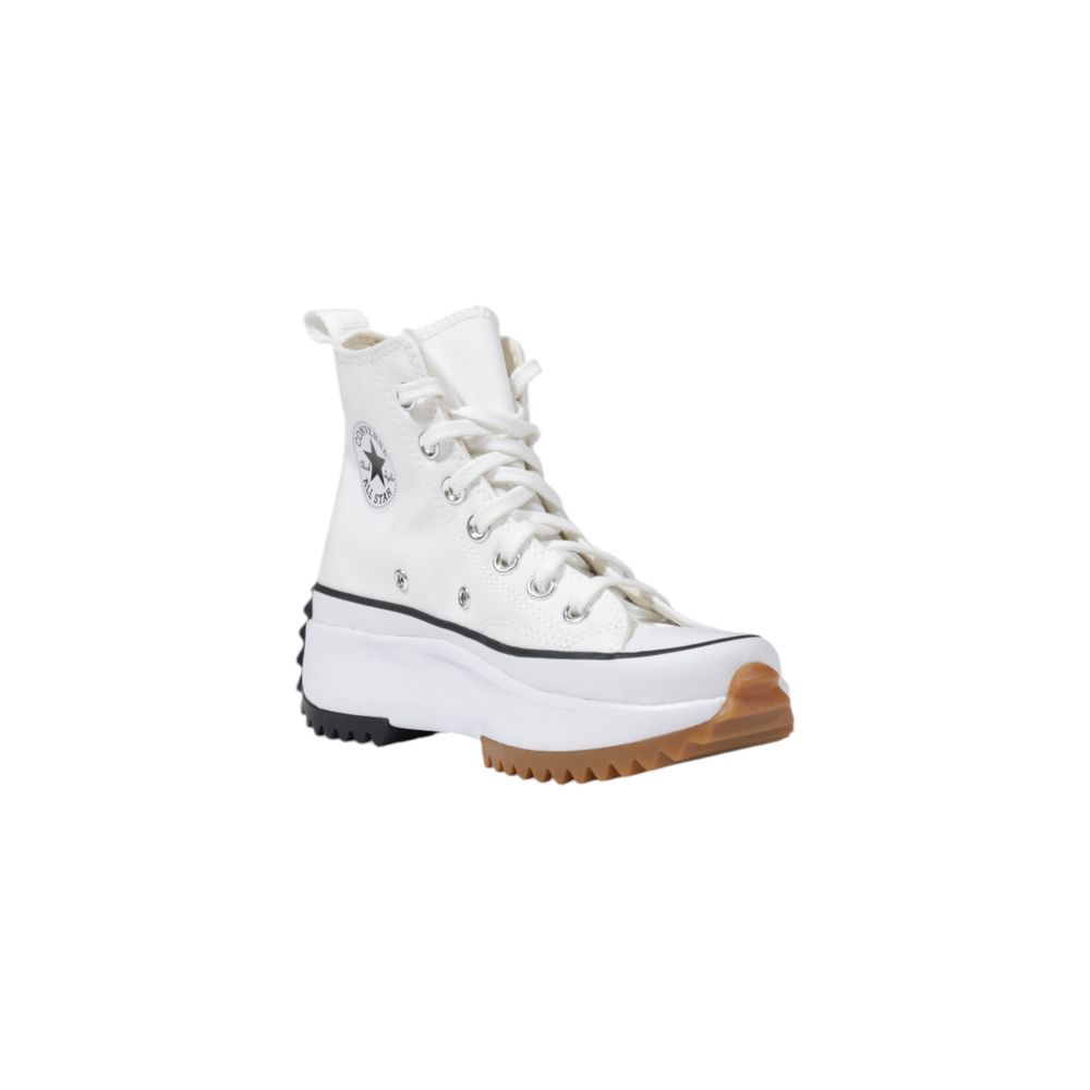 Zapatillas Converse de tela blanca de corte alto