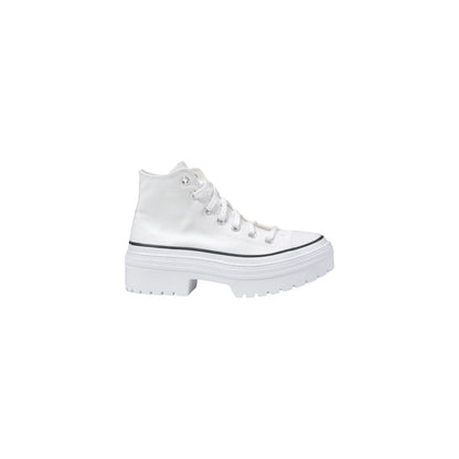 Zapatillas de tela gruesa blancas Converse