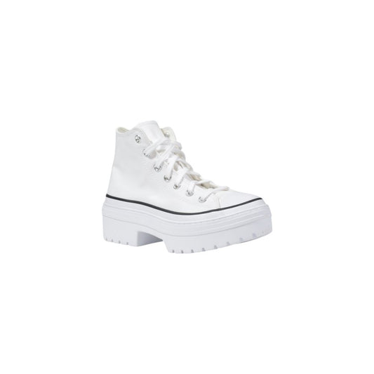 Zapatillas de tela gruesa blancas Converse