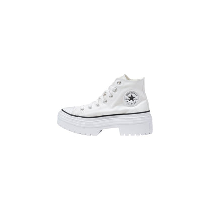 Zapatillas de tela gruesa blancas Converse