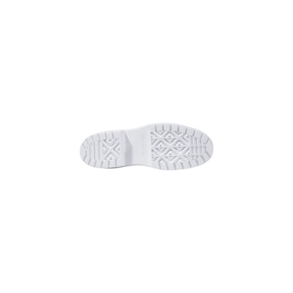 Zapatillas de tela gruesa blancas Converse