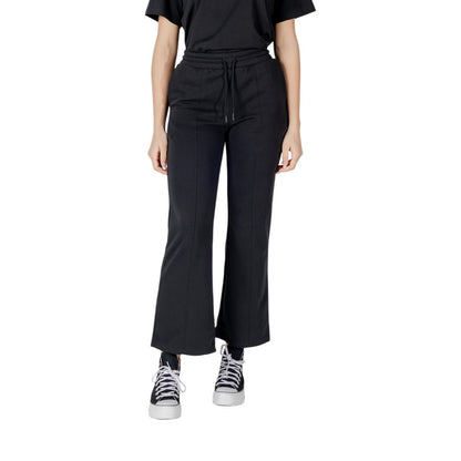 Pantalones deportivos Converse de algodón negro