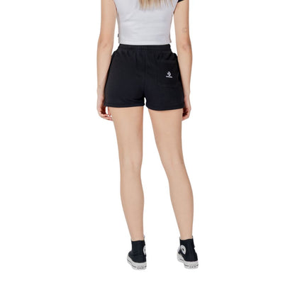 Converse Shorts Bermuda de Algodón Negros