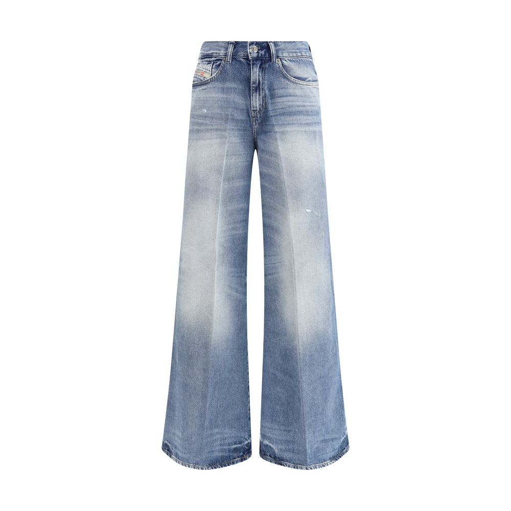 Vaqueros Diesel De Algodón Azul En Corte Bootcut 1978 D-Akemi