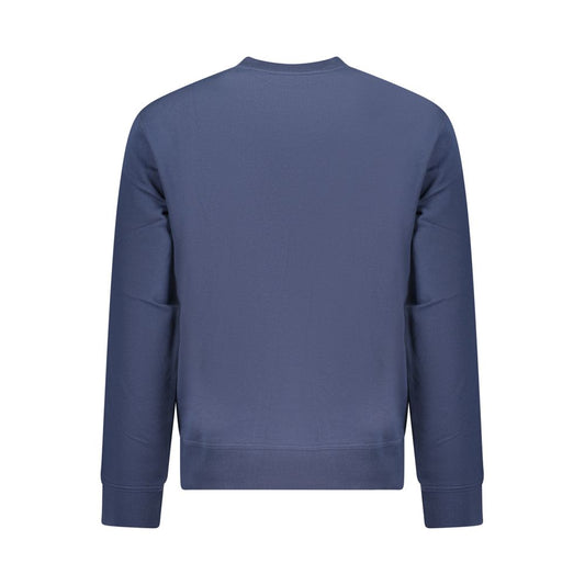Hugo Boss Blue Cotton Men's Sweatshirt