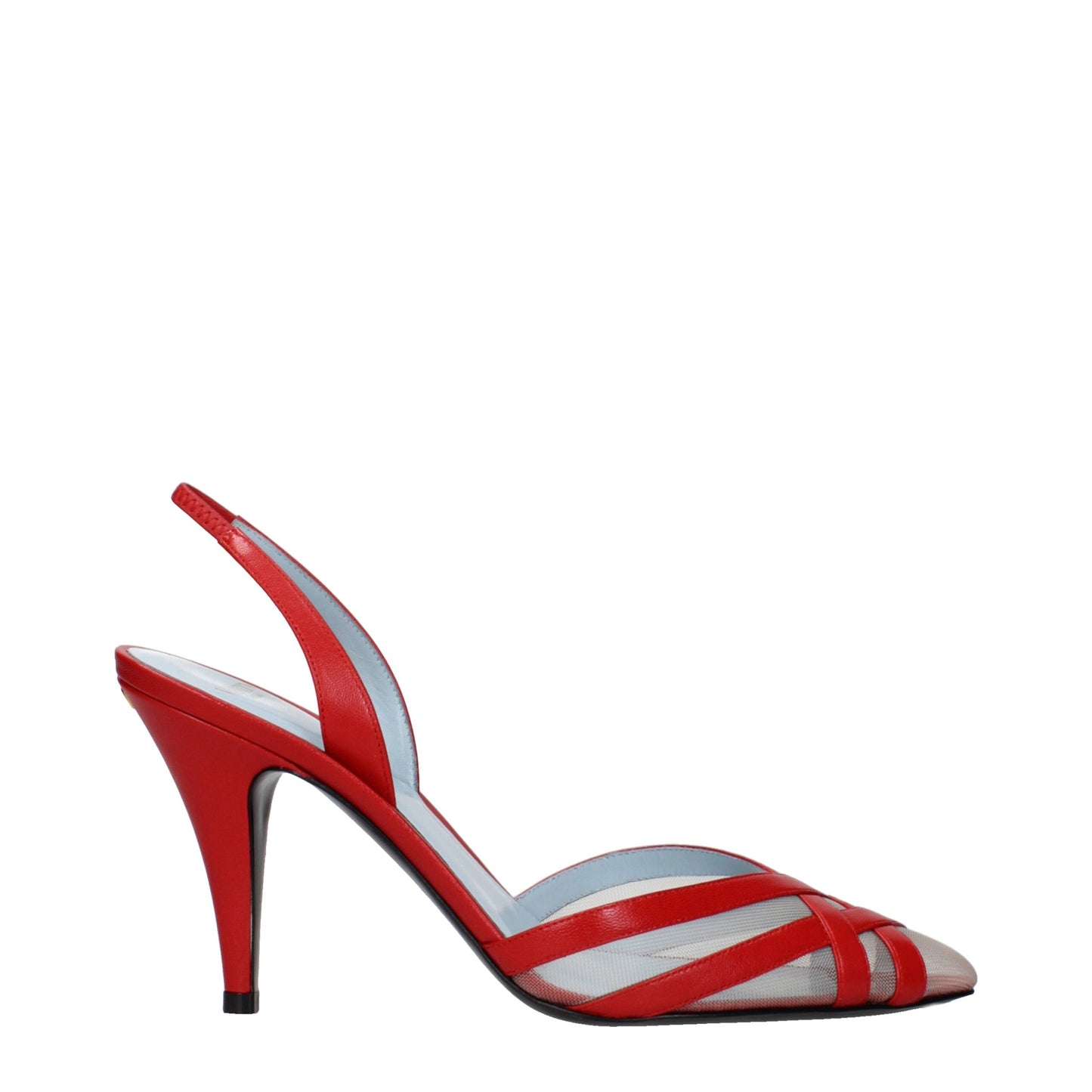 Valentino Garavani Red Leather Stiletto Sandals