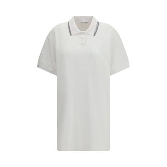 Vestido casual de algodón blanco de Alexander Wang