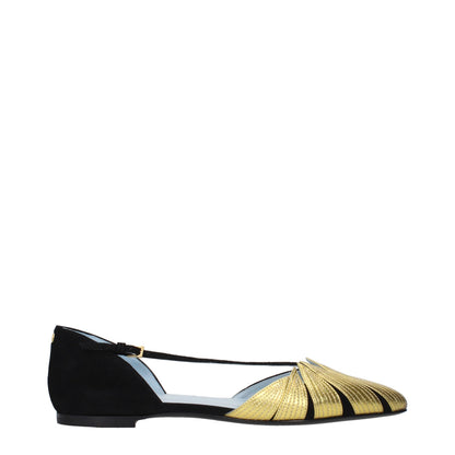 Sandalias Planas Valentino Garavani De Piel Negra