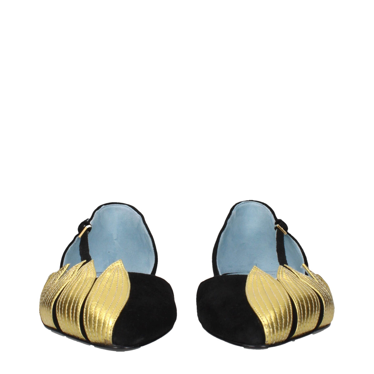 Sandalias Planas Valentino Garavani De Piel Negra