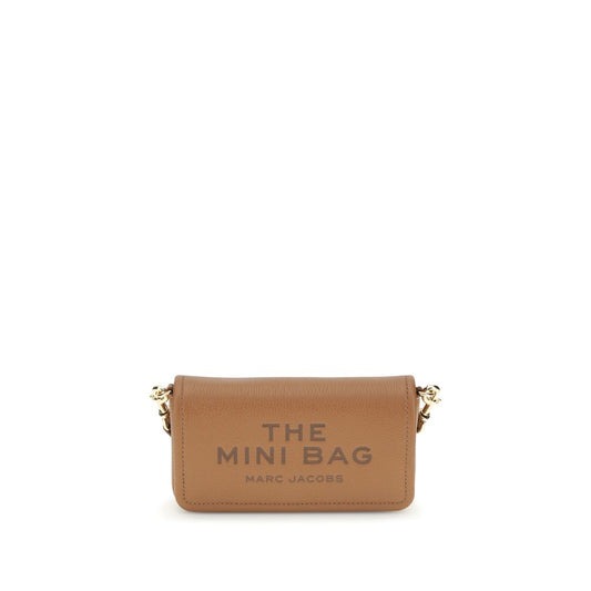 Bandolera Marc Jacobs de piel de becerro marrón Bos Taurus