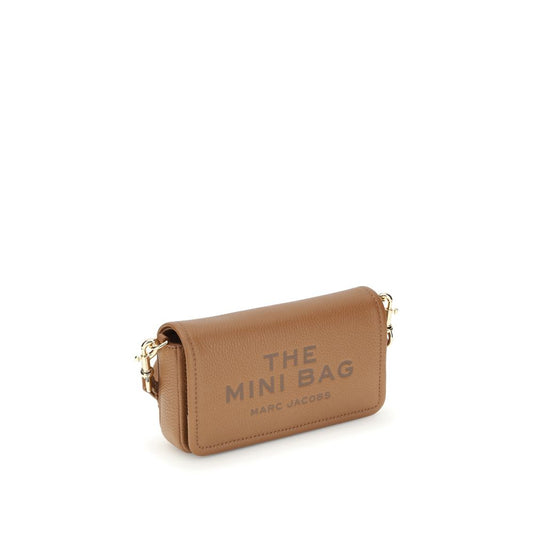 Bandolera Marc Jacobs de piel de becerro marrón Bos Taurus