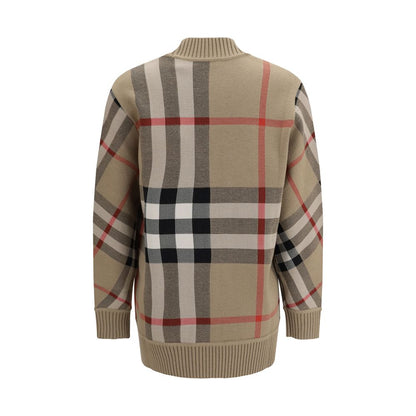 Sweat-shirt en polyester intemporel Burberry beige
