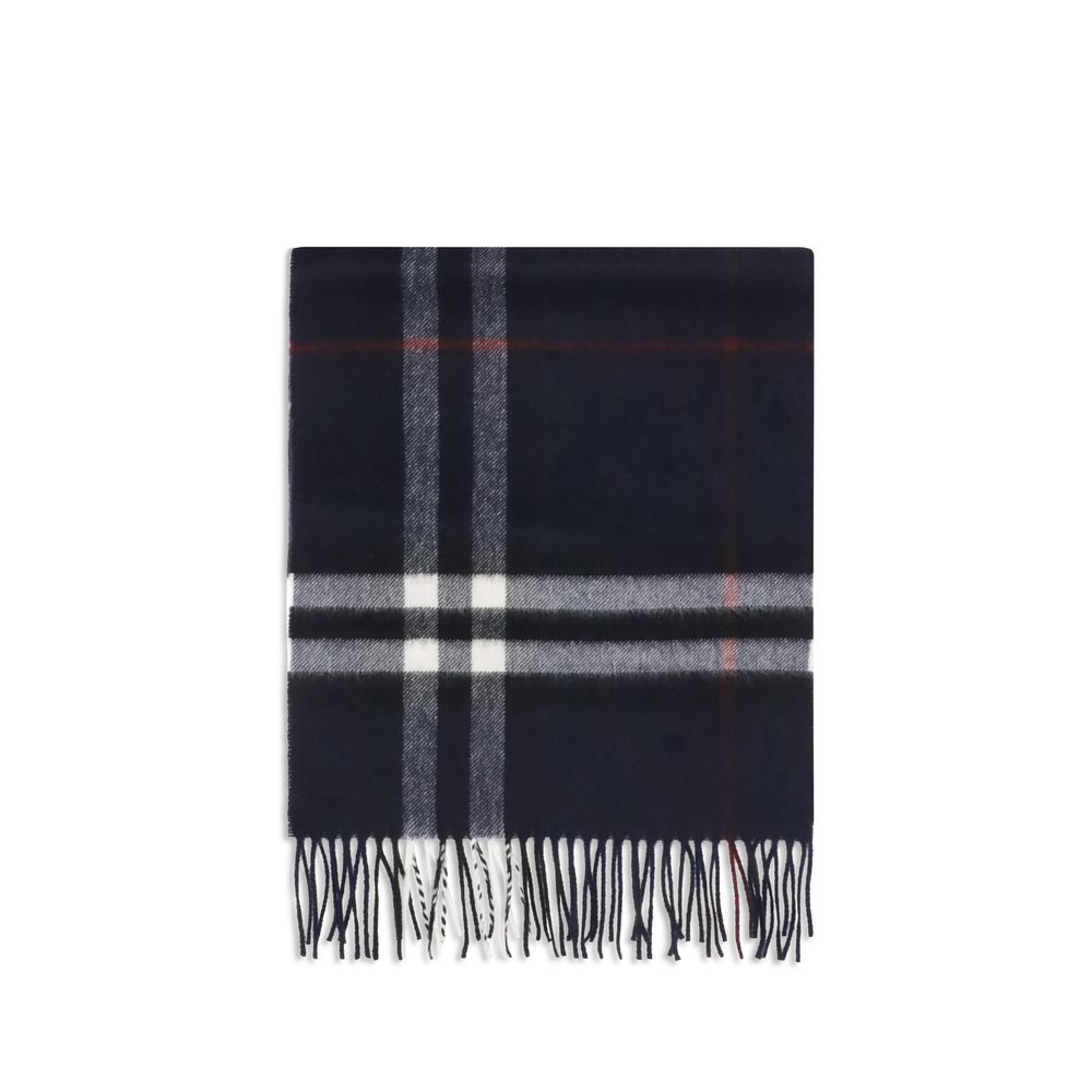 Bufanda Burberry Azul Cachemir