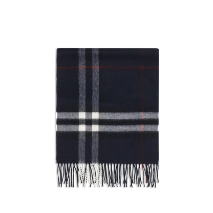 Bufanda Burberry Azul Cachemir