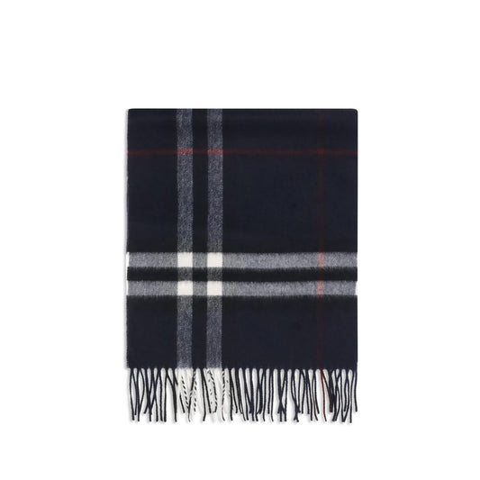 Bufanda Burberry Azul Cachemir