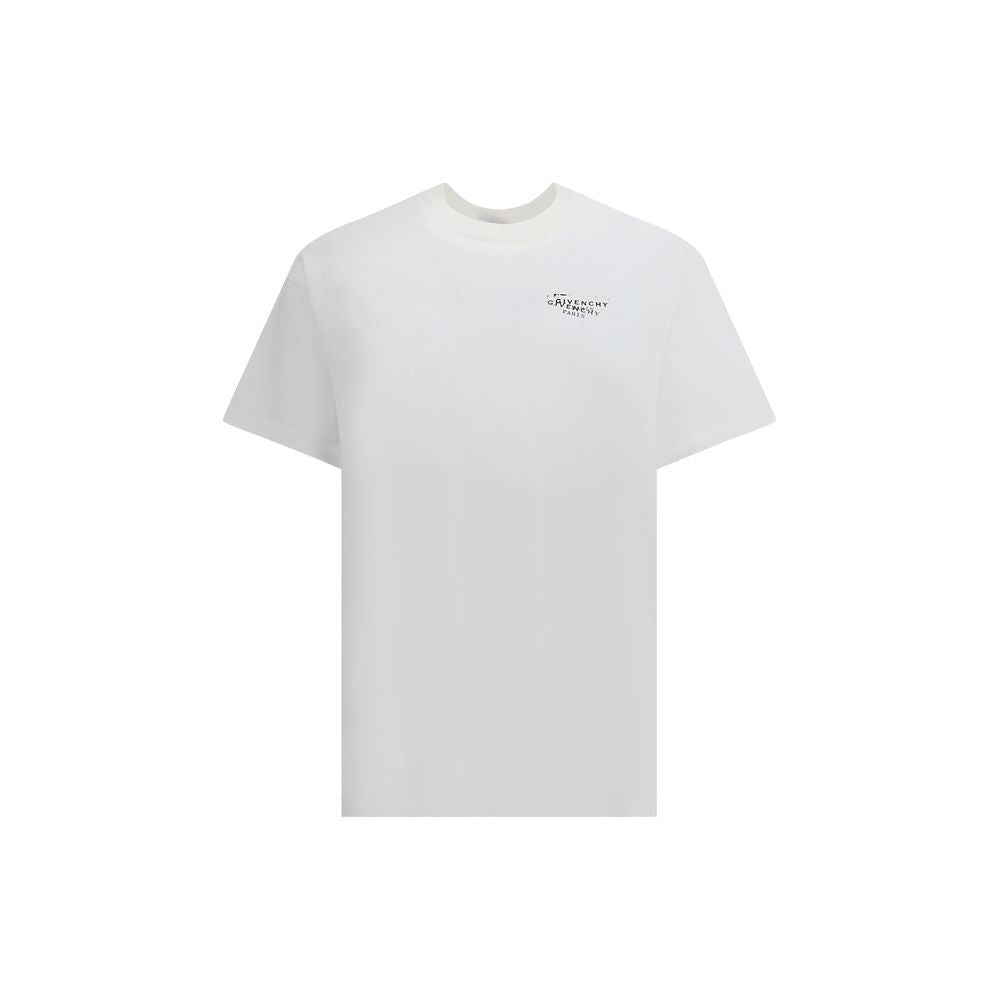 T-shirt Givenchy en coton blanc à coupe classique