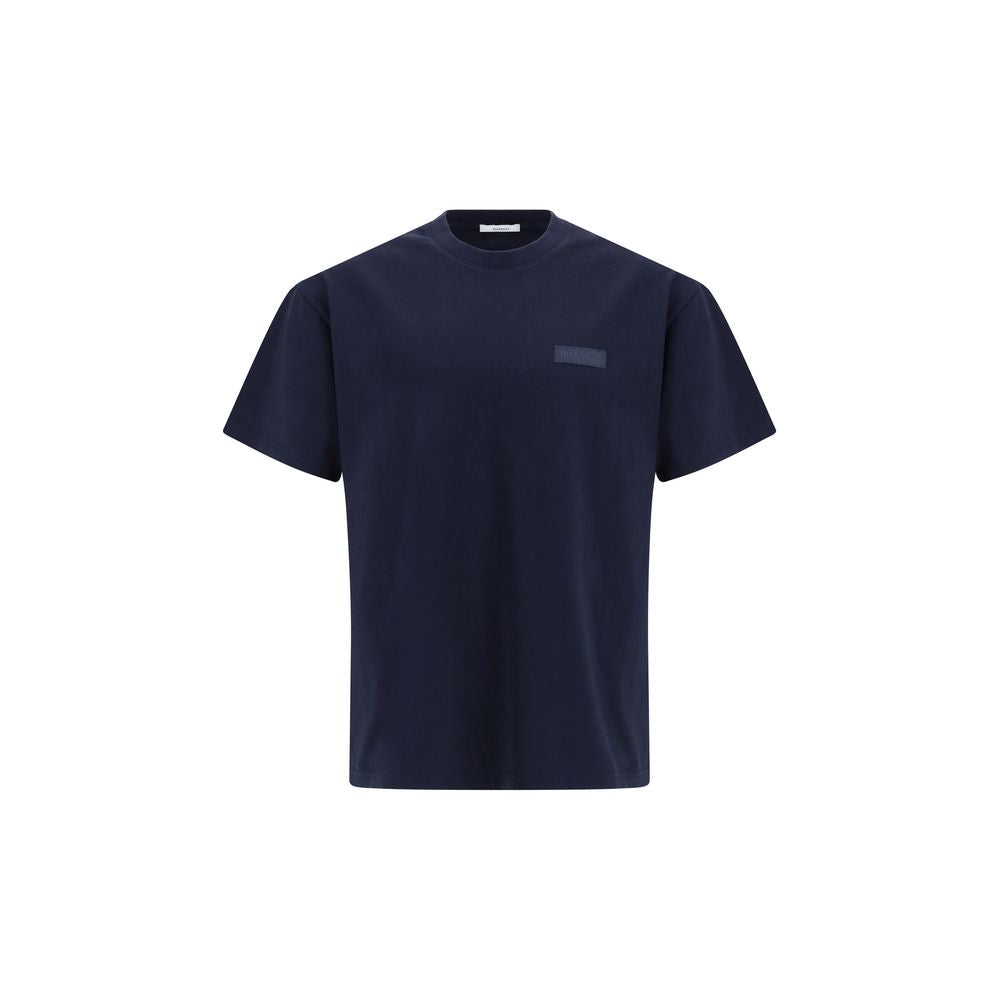 Givenchy Blue Regular-Fit Cotton T-Shirt