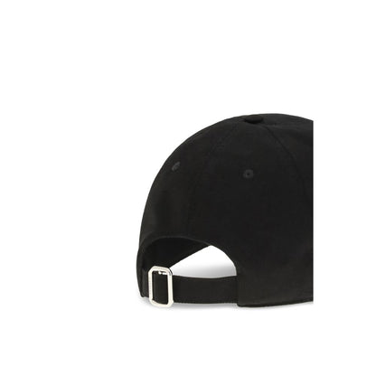 Gorra Givenchy de algodón negro (Gorra de béisbol)