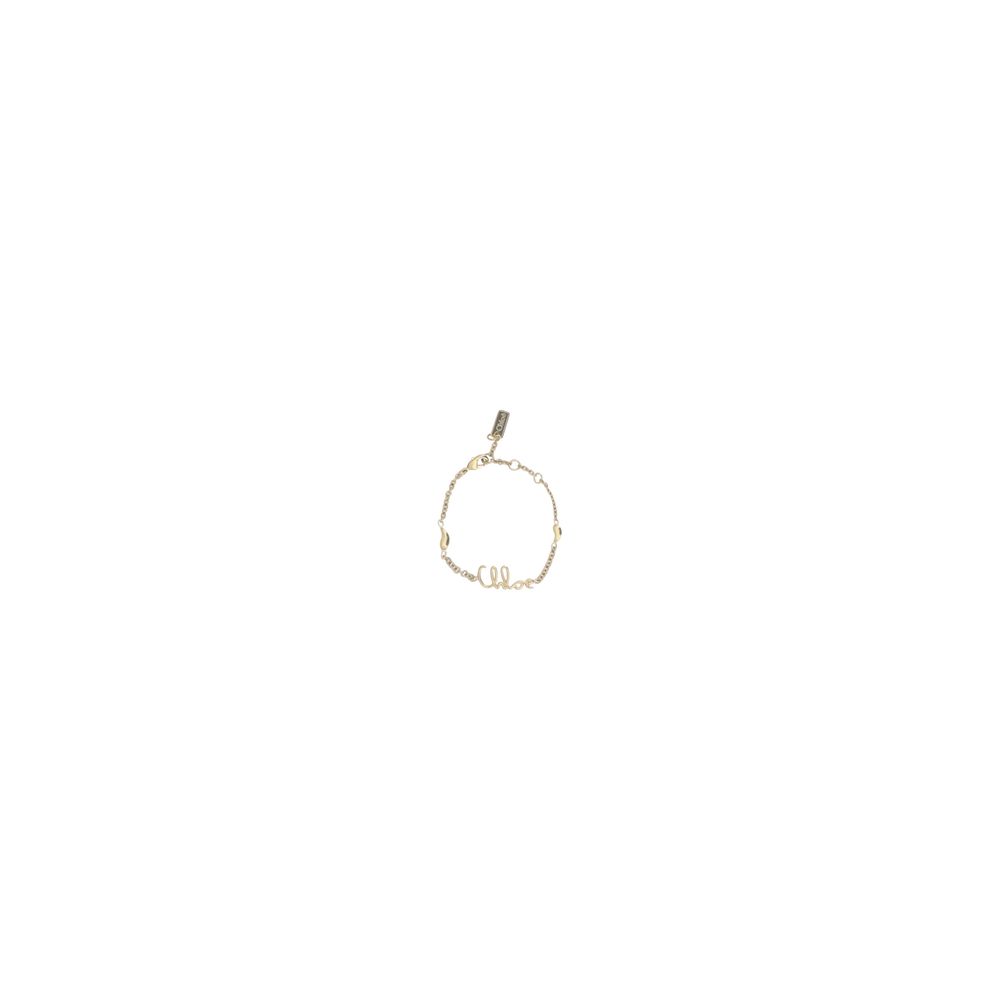 Pulsera Chloé de latón dorado