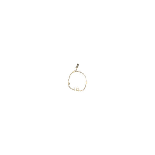 Pulsera Chloé de latón dorado
