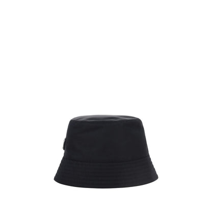 Gorro Bucket De Poliamida Negra Prada Coleccion Re Nylon