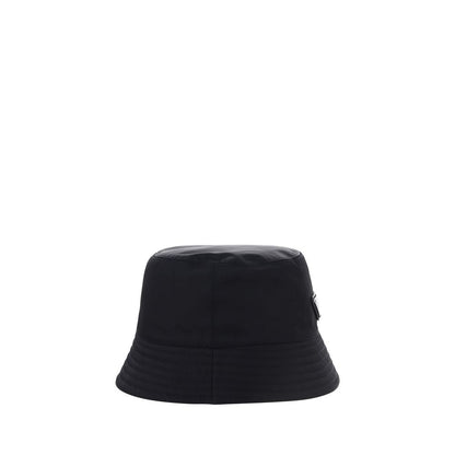 Gorro Bucket De Poliamida Negra Prada Coleccion Re Nylon
