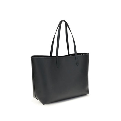 Bolso De Hombro Burberry Piel Negra Bos Taurus Modelo Bloomsbury
