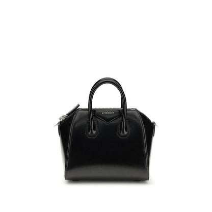 Sac à main Givenchy en cuir de veau noir Bos Taurus