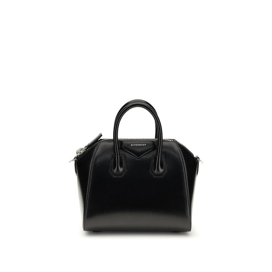 Bolso de mano Givenchy de piel de becerro negra Bos Taurus