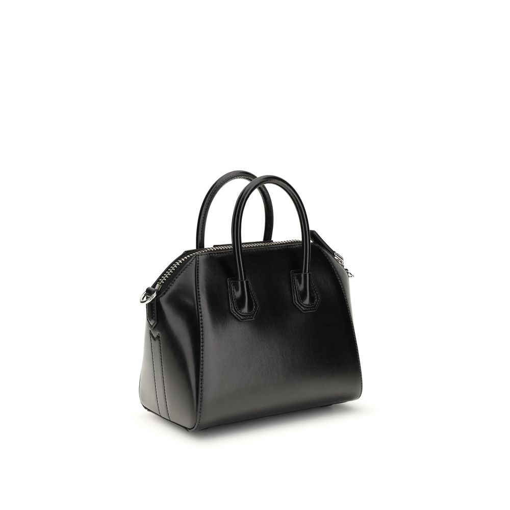 Sac à main Givenchy en cuir de veau noir Bos Taurus