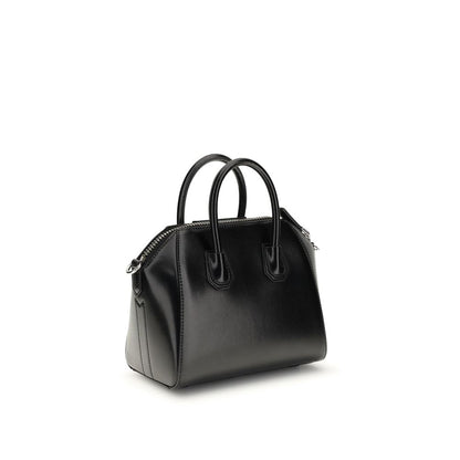 Sac à main Givenchy en cuir de veau noir Bos Taurus
