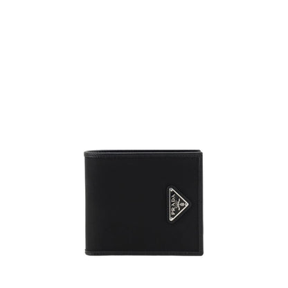 Prada Black Nylon Wallet - Optimized Structure And Urban Use