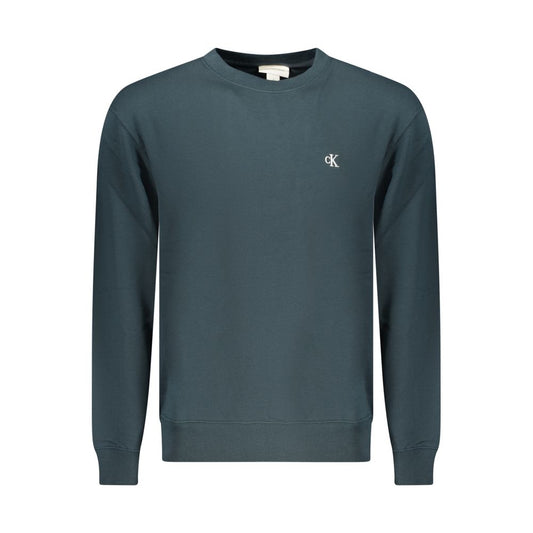 Sudadera de algodón azul para hombre Calvin Klein