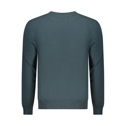Sudadera de algodón azul para hombre Calvin Klein